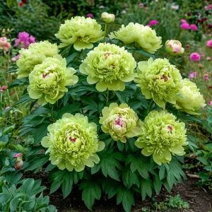 Пион Зеленые Бобы купить по цене от 610р. в интернет-магазине «Посадика» с доставкой почтой в в Дивногорске и по всей России – [изображение №1].