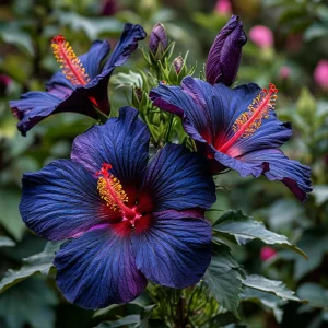 Гибискус Саншайн Кисс купить по цене от 450р. в интернет-магазине «Посадика» с доставкой почтой в в Дивногорске и по всей России – [изображение №1].