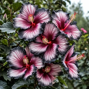 Гибискус садовый Самер Бридж купить по цене от 306р. в интернет-магазине «Посадика» с доставкой почтой в в Дивногорске и по всей России – [изображение №1].