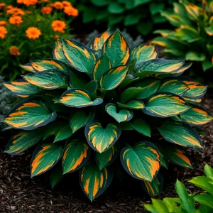 Хоста Бархатный Полог купить по цене от 560р. в интернет-магазине «Посадика» с доставкой почтой в в Дивногорске и по всей России – [изображение №1].