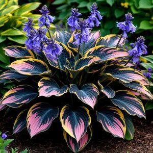 Хоста Пайн Эхо купить по цене от 699р. в интернет-магазине «Посадика» с доставкой почтой в в Дивногорске и по всей России – [изображение №1].